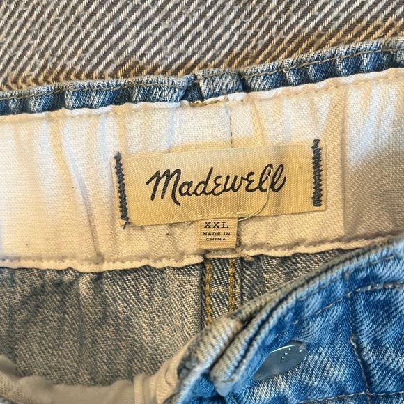 Madewell Pull- On Balloon Jeans in Closson Wash XXL - Picture 4 of 11